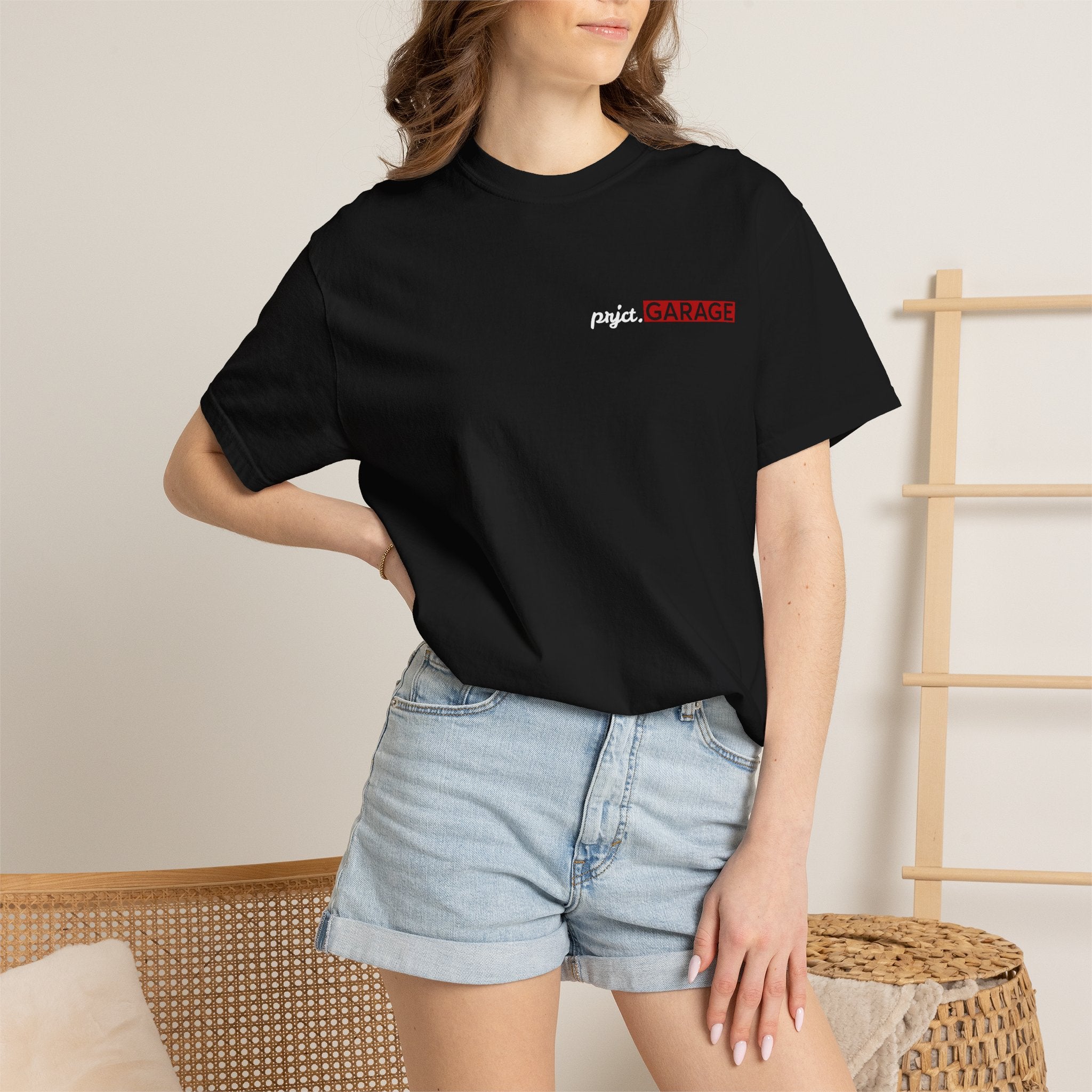 Project Car BMW E36 Drift Build Diagram T‑Shirt DARK MODE