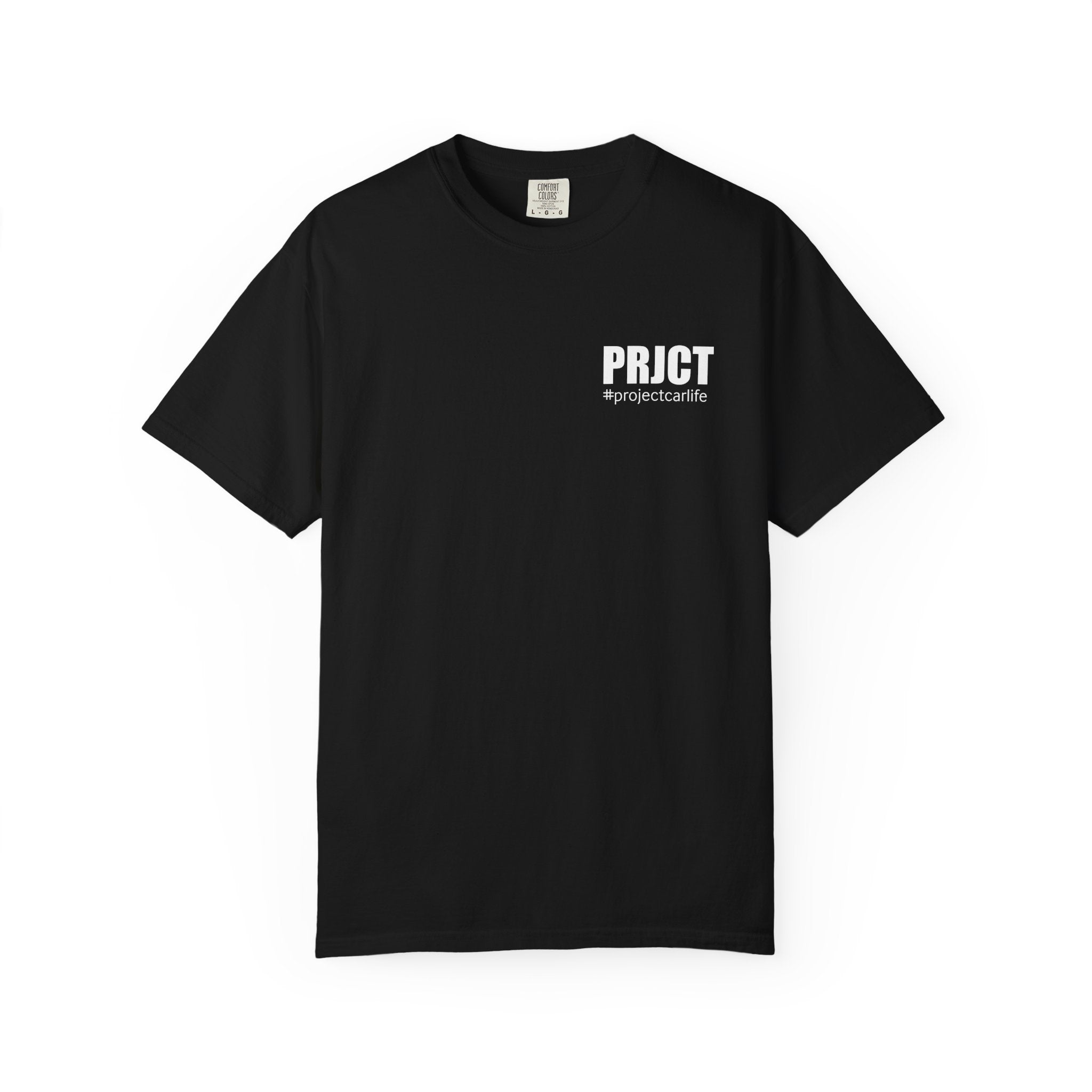 Project Car BMW E36 Drift Build Diagram T‑Shirt DARK MODE