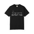 T-Shirt - She Says Mine's the Perfect Size / The Big Ones Lag Too Much (Turbo Humor)