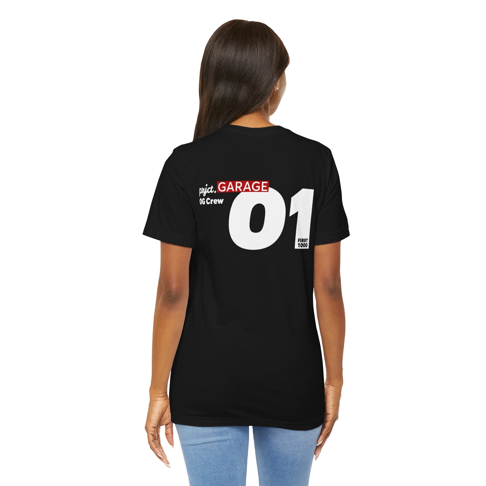 First 1000 OG Crew prjctGARAGE Tee DARK MODE - Limited Run for the First 1000 Crew Members